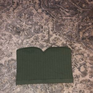 Free People green bandeau top